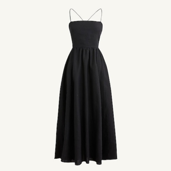 J. Crew Black Strappy Dress - Picture 2 of 11